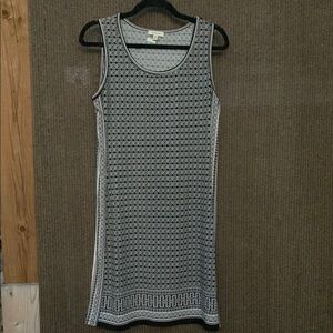 Max Studio Geometric Knit Dress